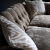 John Sankey Bloomsbury Large Sofa in Borghese Velvet Sand Fabric Detail