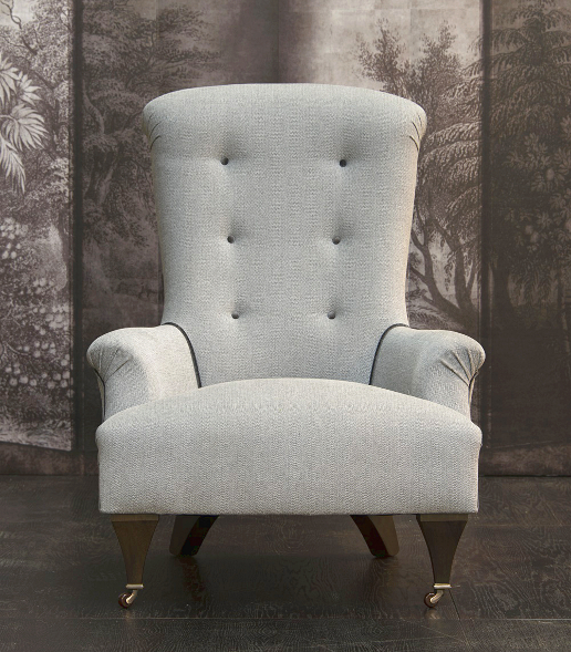 John Sankey Hawthorne Chair in Woolen Fabric