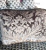John Sankey Holkham Grand Sofa in Delanty Velvet Silver Fabric with Appledore Pewter Scatter Cushions Detail