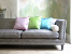 John Sankey Tuxedo Grand Sofa in Hudson Nero Fabric with Scatter Cushions