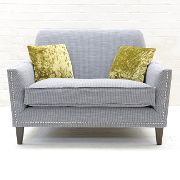 John Sankey Tuxedo Club Small Sofa from Kings Interiors - the ideal place for luxury handmade British upholstery, bespoke furniture and top brand flooring at best prices in UK