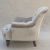 John Sankey Upholstery Crinoline Chair in Borghese Velvet Fabrics