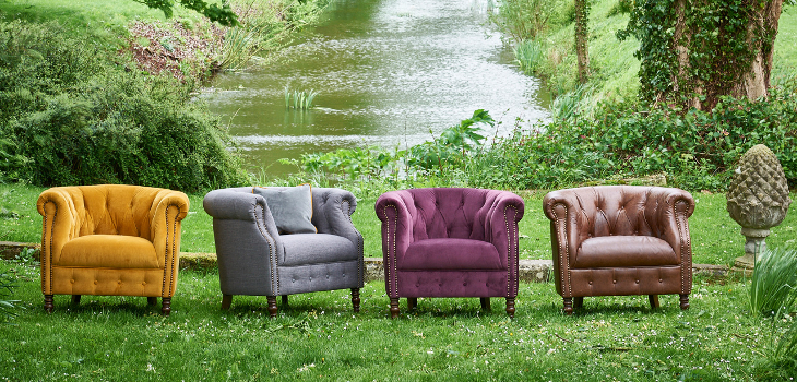 Alexander and James Sofas Jude Chair Collection at Kings Interiors - Quality Handmade Home Upholstery Retailer based in Nottingham. Best Prices and Free Delivery in the UK