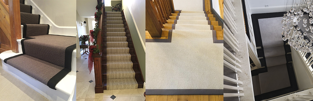 carpet runners and tapeing 