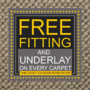 Carpet Your Lounge For £313 Including Underlay and Fitting