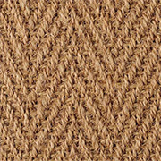 Alternative Flooring Coir Herringbone Natural Carpet 4603