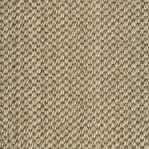 Crucial Trading Oriental Sisal Silver Carpet E101