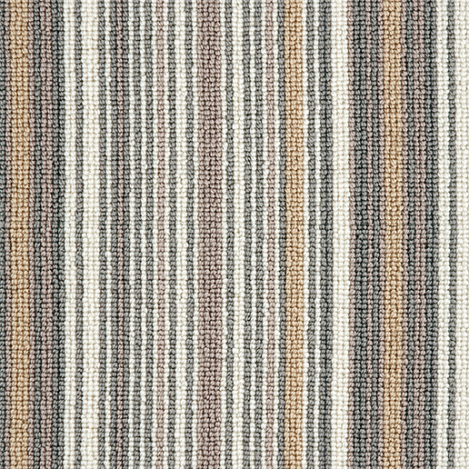 Crucial Trading Biscayne Stripe Truffle Carpet BS104
