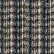 Crucial Trading Mississippi Stripe Dark Oil Wool Loop Pile Carpet WS148