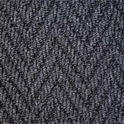 Kings Stainfree Herringbone Anthracite - Easy Clean Herringbone Pile Carpet - Free Fitting Within 25 Miles of Nottingham