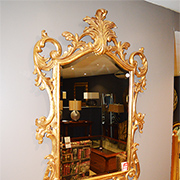Christopher Guy Hand Carved Mirror Gold on Gold