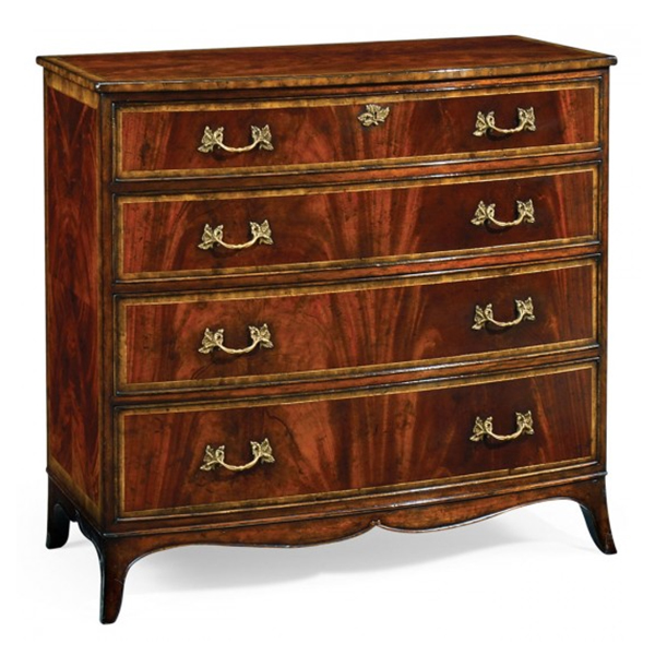 Jonathan Charles Select Collection Buckingham Bow Front Chest of Drawers ST