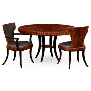 Jonathan Charles Select Collection Santos Art Deco Round