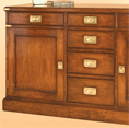 REH Kennedy Military Sideboard 4222 / R.E.H. Kennedy Military Sideboard 4222 / Kennedy Fine Furniture at Kings always for the best prices and service