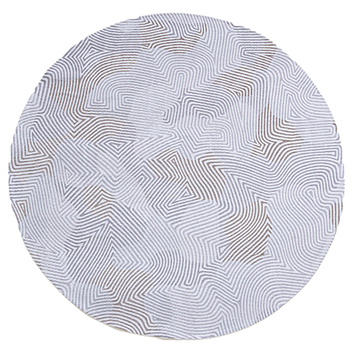 Louis De Poortere Meditation Collection Coral Rug Oyster White 9228 4