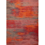 Louis De Poortere Atlantic Collection Monetti Rug 9116 HIibiscus Red from Kings Interiors the place to buy Rugs, Carpets and Flooring. Order Today or call 0115 9455584.