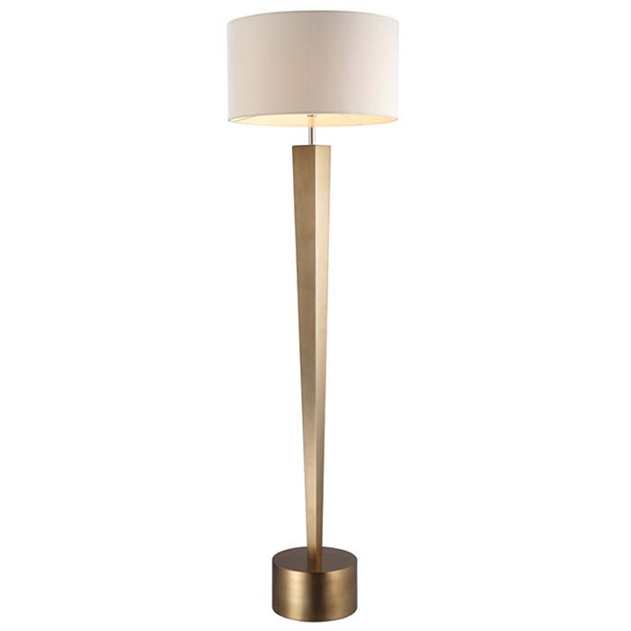 R V Astley Janiya Bronze Leaf Range Floor Lamp 5582