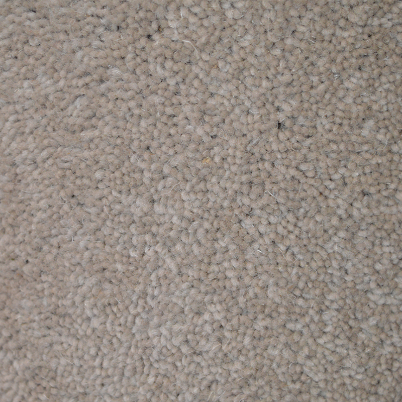 Grey 80% Wool Twist Pile 1.65m x 4m