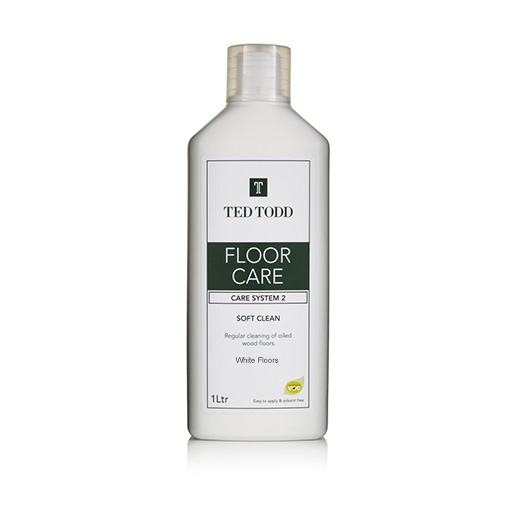 Ted Todd Floor Care Soft Clean Detergent For White Floors Care System Four 1 Litre ACCM&R18