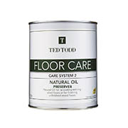 Ted Todd Wood Flooring Care System 2 Natural Oil Preserver ACCFIN16