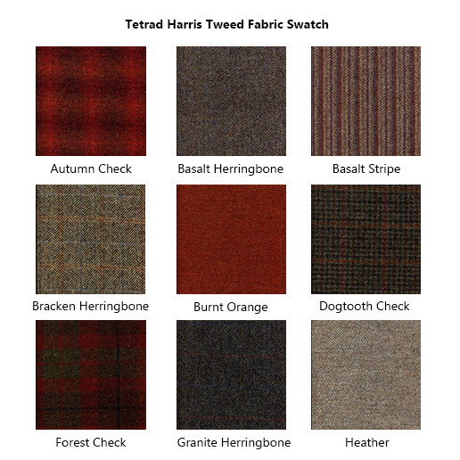 Tetrad Harris Tweed Fabric Swatch 1