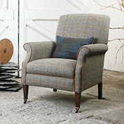 Tetrad Harris Tweed Bowmore Chair at Kings Interiors for that better Harris Tweed deal.