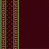 Ulster Carpets Sheriden Axminster Runner Bordeaux 22/2576