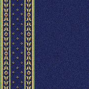Ulster Carpets Sheriden Axminster Runner Royal Blue 52/2605