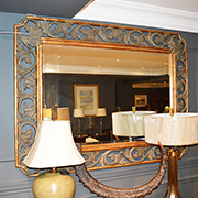 Christopher Guy Hand Carved Rectangular Mirror