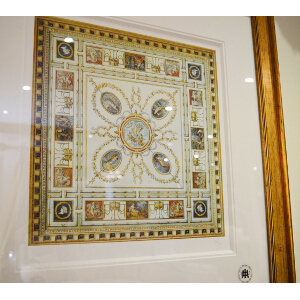 Design for a Decorated Square Ceiling, Carrington House, Whitehall, London - John Gregory Crace