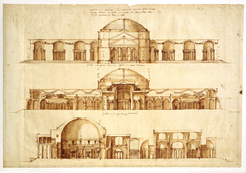 Baths of Agrippa, Rome - Andrea Palladio