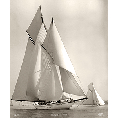 Meteor IV, 1909 - Beken of Cowes Framed Photo Sailing Boat High Quality