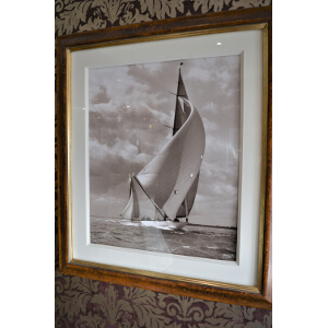 Velsheda 1934 - Beken of Cowes Framed Photo