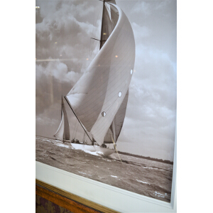 Velsheda 1934 - Beken of Cowes Framed Photo