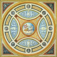 Apollo Ceiling Design - John Gregory Crace Limited Edition Framed Print RIBA Royal Institute of British Architects