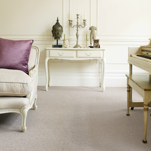 Brintons Bell Twist Heavy Domestic Carpet Roomset Chalk