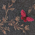 Brintons Timorous Beasties Noir Ruskin Butterfly - 8/50155