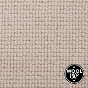 Cormar Carpets Avebury Bishopstone White - New Zealand Wool Loop - Free Fitting in 25 Mile Radius of Nottingham