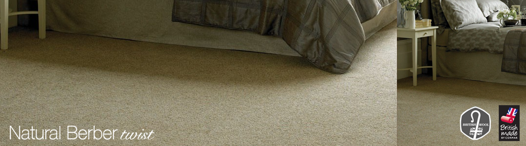 Cormar Carpets Natural Berber Twist - At Kings Carpets the home of quality carpets at unbeatable prices - Free Fitting 25 Miles Radius of Nottingham