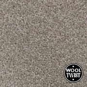 Cormar Carpets New Oaklands Dormouse - Wool Blend Twist Carpet - Free Fitting Within 25 Miles of Nottingham