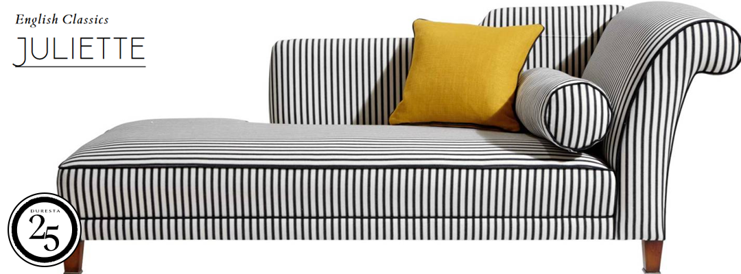 Duresta Juliet Chaise at Kings of Nottingham for the best display of Duresta Upholstery.