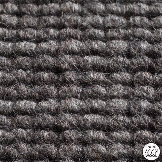 Jacaranda Carpets Natural Weave Square Charcoal