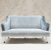 John Sankey Beckett Small Sofa in Osborne and Little Kuri Quartz Fabric