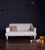 John Sankey Beckett Occasional Sofa in Tea Time Pastel Fabric Roomset