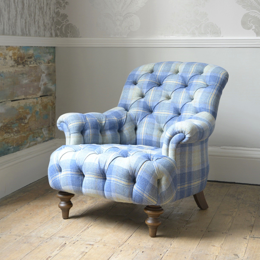 John Sankey Crinoline Chair in Wool Fabric