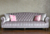 John Sankey Fairbanks Lounger in Avignon Petal Fabric with Floral Scatter Cushions
