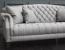 John Sankey Fairbanks Lounger in Wool Arm Detail