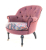 John Sankey Ferdinand Chair in Floral Fabric