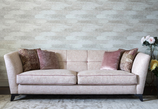 John Sankey Birkin Kingsize Sofa in Dovima Blossom Fabric 2