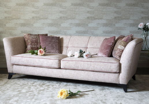 John Sankey Birkin Kingsize Sofa in Dovima Blossom Fabric